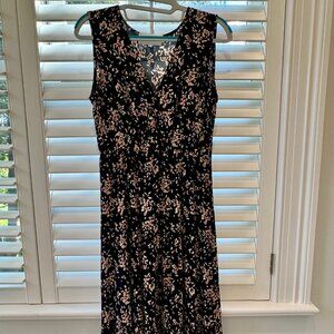 ba&sh Fall dress - Black and Cream - Size 0